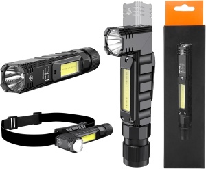 Lanterna cu acumulator 200lm, G-19, Superfire - Img 1