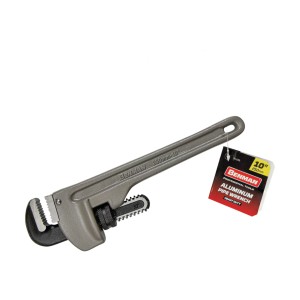 Cleste reglabil instalator pentru teava ''Stillson'' corp aluminiu - Img 2