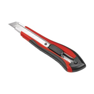 Cutter AutoLock, soft grip,2+1 lame 18mm - Img 1