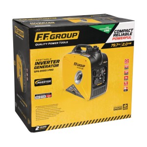 Generator de curent monofazat tip invertor 2.0kVA, GPG 2000i Pro, FF Group - Img 2