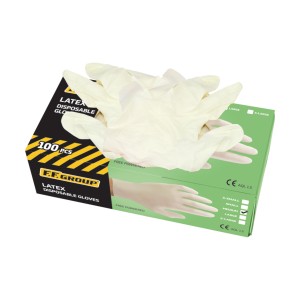 Manusi de unica folosinta latex, 100pcs - Img 2