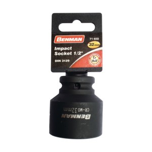 Cheie tubulara de impact CrMo, scurta 1/2'', 6 puncte, DIN3129 - Img 2
