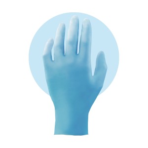 Manusi de unica folosinta nitril, 100pcs
