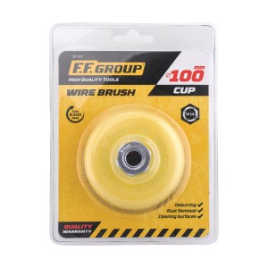 Perie de sarma cupa, fir ondulat FF Group - Img 2