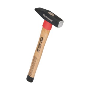 Ciocan lacatus maner lemn cu protectie, forjat DIN1041, Benman