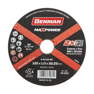 Disc taiere inox MaxPower