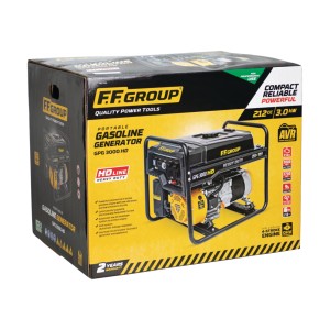 Generator de curent monofazat 3.0kVA, GPG 3000 HD, FF Group - Img 2