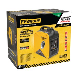 Generator de curent monofazat tip invertor 2.5kVA, GPG 2500i Pro, FF Group - Img 2