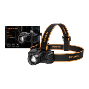 Lanterna de cap cu acumulator 150lm, HL50 Superfire