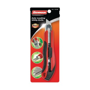 Cutter AutoLock, soft grip, 5+1 lame 18mm - Img 2