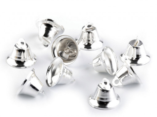 Clopotei 20 mm - argintiu