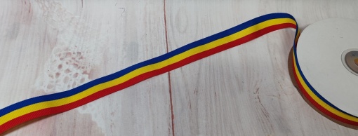 Panglica tricolor, latime 2 cm