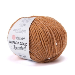 Alpaca Gold Beaded 3603