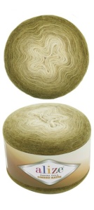 Angora Gold Ombre Batik 7355