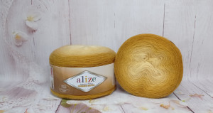 Angora Gold Ombre Batik 7358