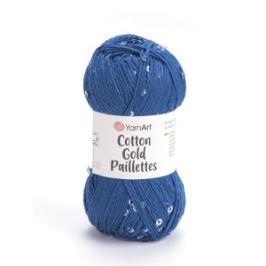Cotton Gold Paillettes 7111