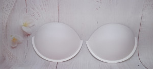 Cupe sutien cu push-up - albe - marimea 75