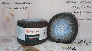 Flowers Merino 550