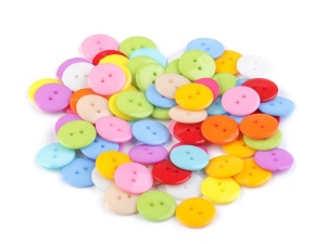 Nasturi plastic, mix de culori, mărimea 28"- set 10 bucati