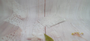 Perle albe 4 mm , punga 30 gr