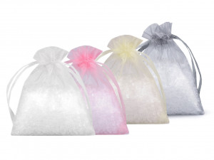 Săculeț cadou organza 7x9 cm