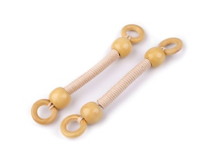 Toarta pentru geanti de copii cu inele, lungime 15 cm