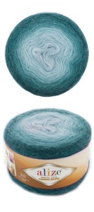 Angora Gold Ombre Batik 7230