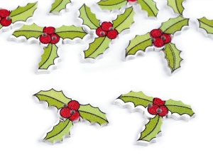 Nasturi decorativi din lemn - Img 3