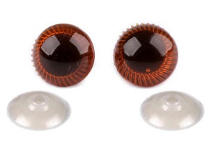 Ochi pentru jucării cu dispozitiv de siguranță,Ø18 mm - set de 10 bucati - Img 3