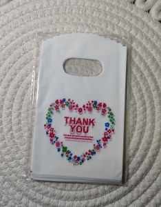 Pungulite pentru martisoare - set 50 buc - model thank you