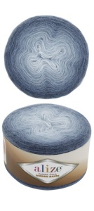 Angora Gold Ombre Batik 7363