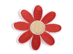 Aplicație termoadezivă - floare - Img 2