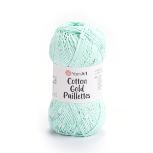 Cotton Gold Paillettes 7112
