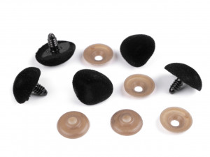 Nas pentru jucării cu dispozitiv de siguranță, 20x25 mm - set 5 bucati - Img 2