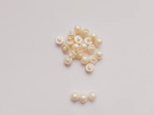 Nasturi perla galben pai - set 10 buc