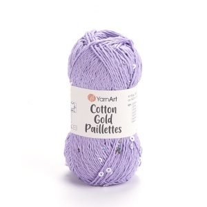 Cotton Gold Paillettes 7116
