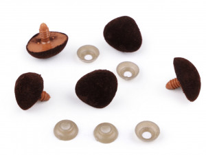 Nas pentru jucării cu dispozitiv de siguranță, 20x25 mm - set 5 bucati - Img 3