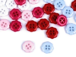 Nasturi floare 12mm - set 10 buc - Img 1
