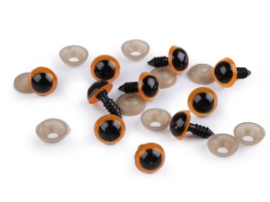 Ochi colorati pentru jucării cu dispozitiv de siguranță, Ø 12 mm - 10 buc/set - Img 4