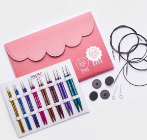 Set andrele interschimbabile 13 cm KnitPro ZING DeLux Set / 3.5 - 8 mm - Img 3