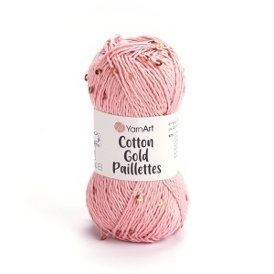 Cotton Gold Paillettes 7108