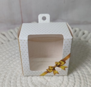 Cutie martisor mici - funda aurie
