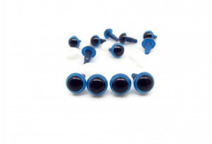 Ochi colorati pentru jucării cu dispozitiv de siguranță, Ø 14 mm - 10 buc/set - Img 2