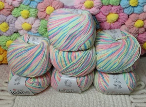 Pachet promo Jeans Soft Colors curcubeu - 55%bumbac +45%acril - 350 gr