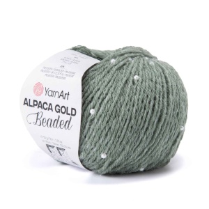 Alpaca Gold Beaded 3606