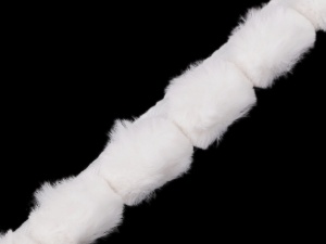 Bordura / vipusca din blana artificiala, latime 3 cm