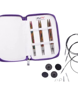Set andrele interschimbabile KnitPro Symfonie Starter, 13 cm / 4 - 6 mm