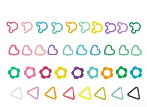 Marcatori metalici pentru tricotat - Set 10 buc