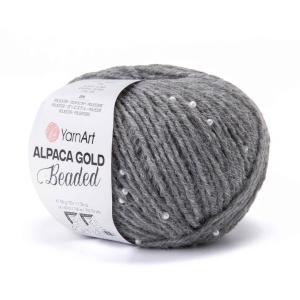 Alpaca Gold Beaded 3612