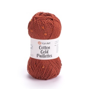 Cotton Gold Paillettes 7117